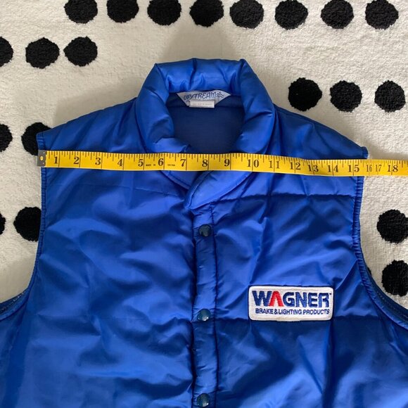 Vintage Wagner Snap Button Puffer Vest - Picture 11 of 16